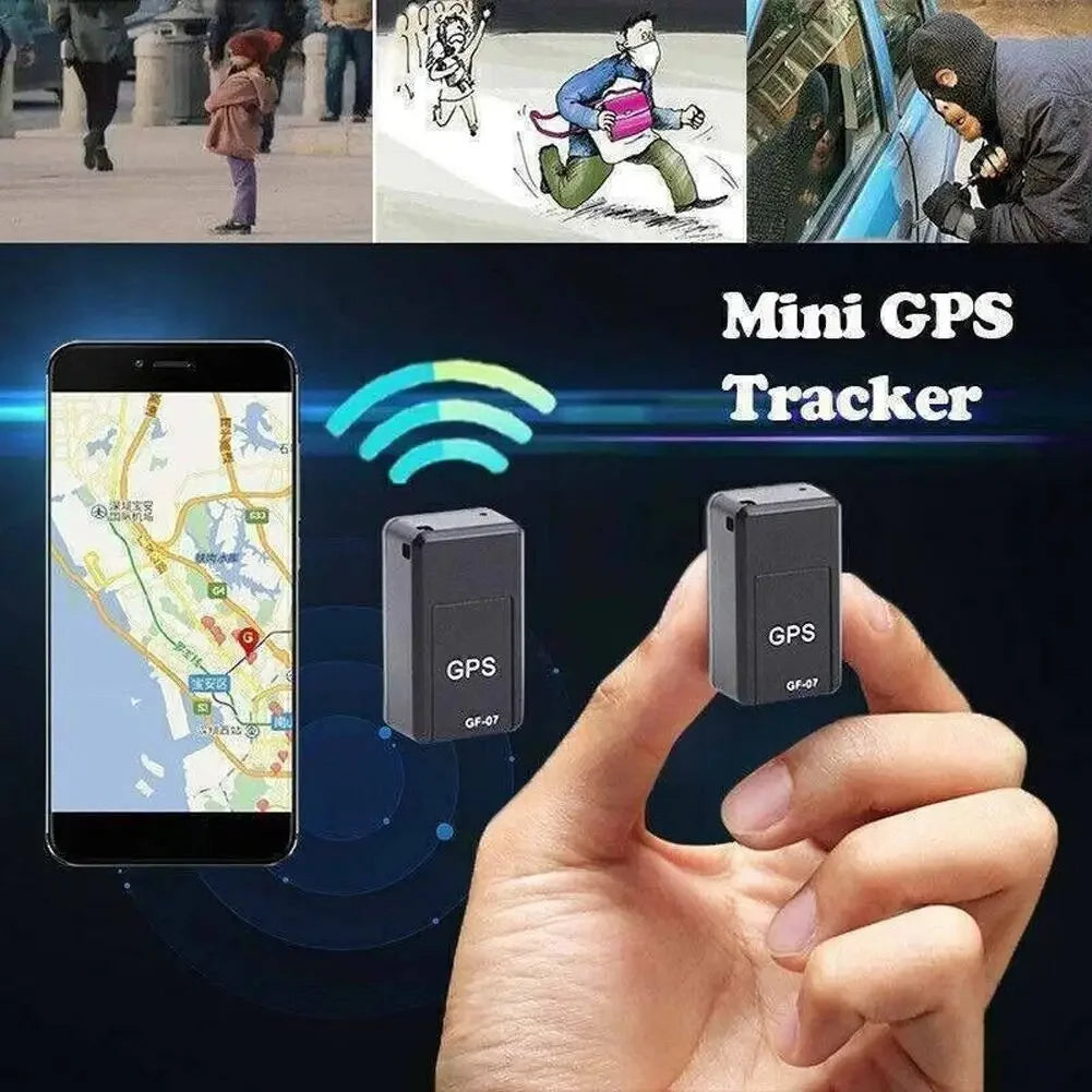 جهاز تتبع GPS مغناطيسي صغير، جهاز مراقبة مضاد للسرقة في الوقت الفعلي للمركبات والدراجات النارية، نظام تحديد المواقع الشخصي الصغير لمكافحة الضياع