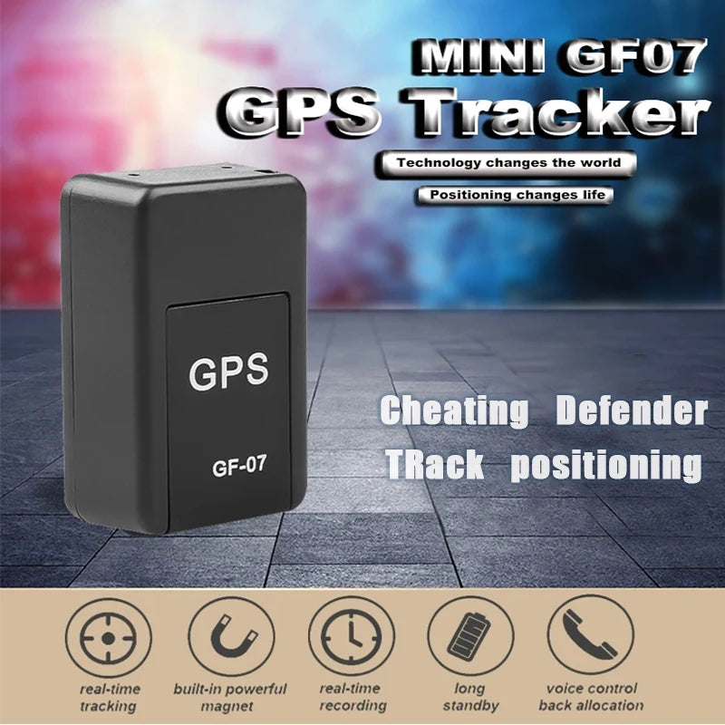 جهاز تتبع GPS مغناطيسي صغير، جهاز مراقبة مضاد للسرقة في الوقت الفعلي للمركبات والدراجات النارية، نظام تحديد المواقع الشخصي الصغير لمكافحة الضياع