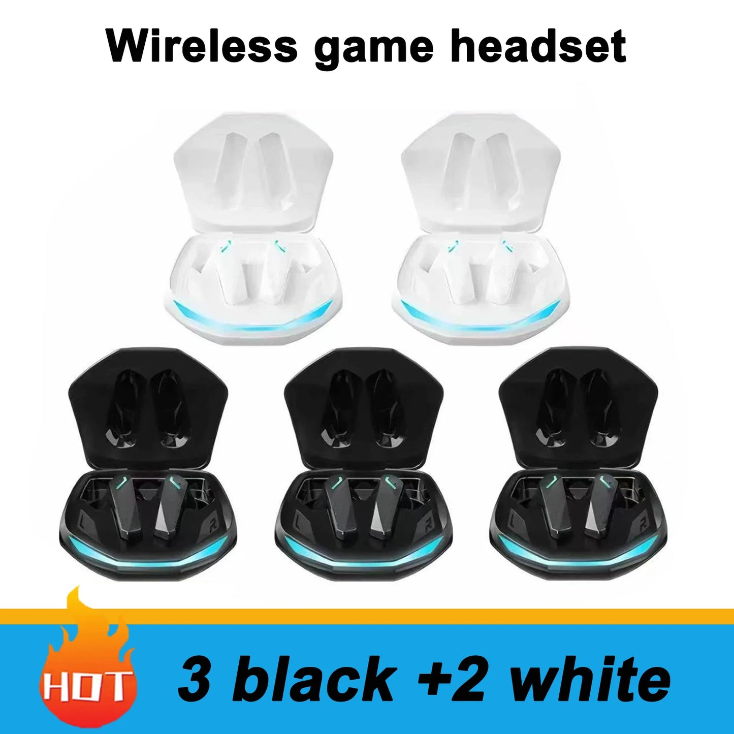Choice Lenovo GM2 Pro Wireless Bluetooth 5.3 Earphones Gaming Low Latency Dual Mode Music Earbuds Sports In-Ear Headset With Mic
