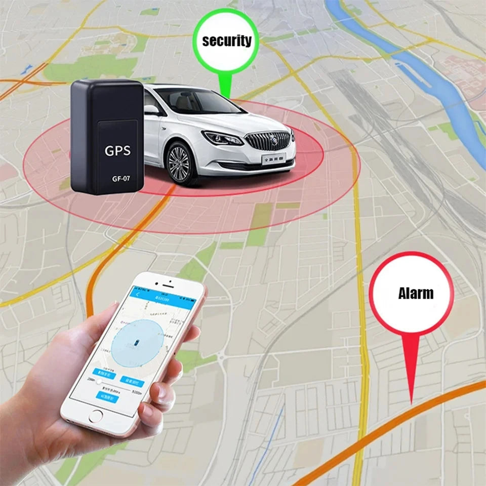 جهاز تتبع GPS مغناطيسي صغير، جهاز مراقبة مضاد للسرقة في الوقت الفعلي للمركبات والدراجات النارية، نظام تحديد المواقع الشخصي الصغير لمكافحة الضياع 
