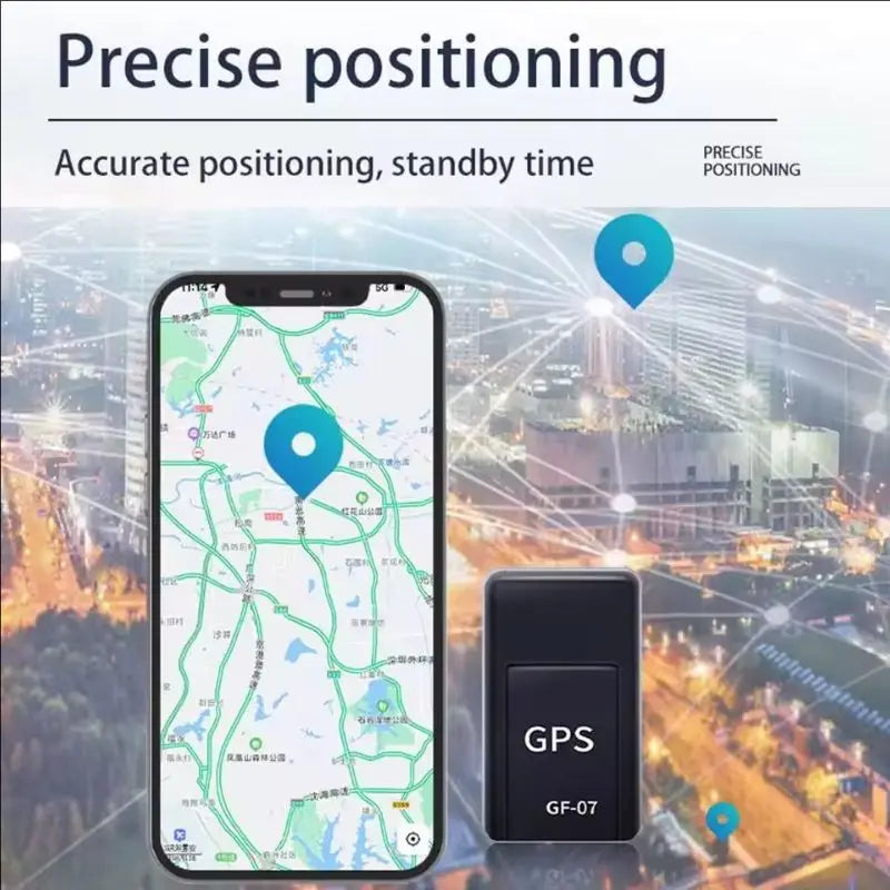 جهاز تتبع GPS مغناطيسي صغير، جهاز مراقبة مضاد للسرقة في الوقت الفعلي للمركبات والدراجات النارية، نظام تحديد المواقع الشخصي الصغير لمكافحة الضياع 